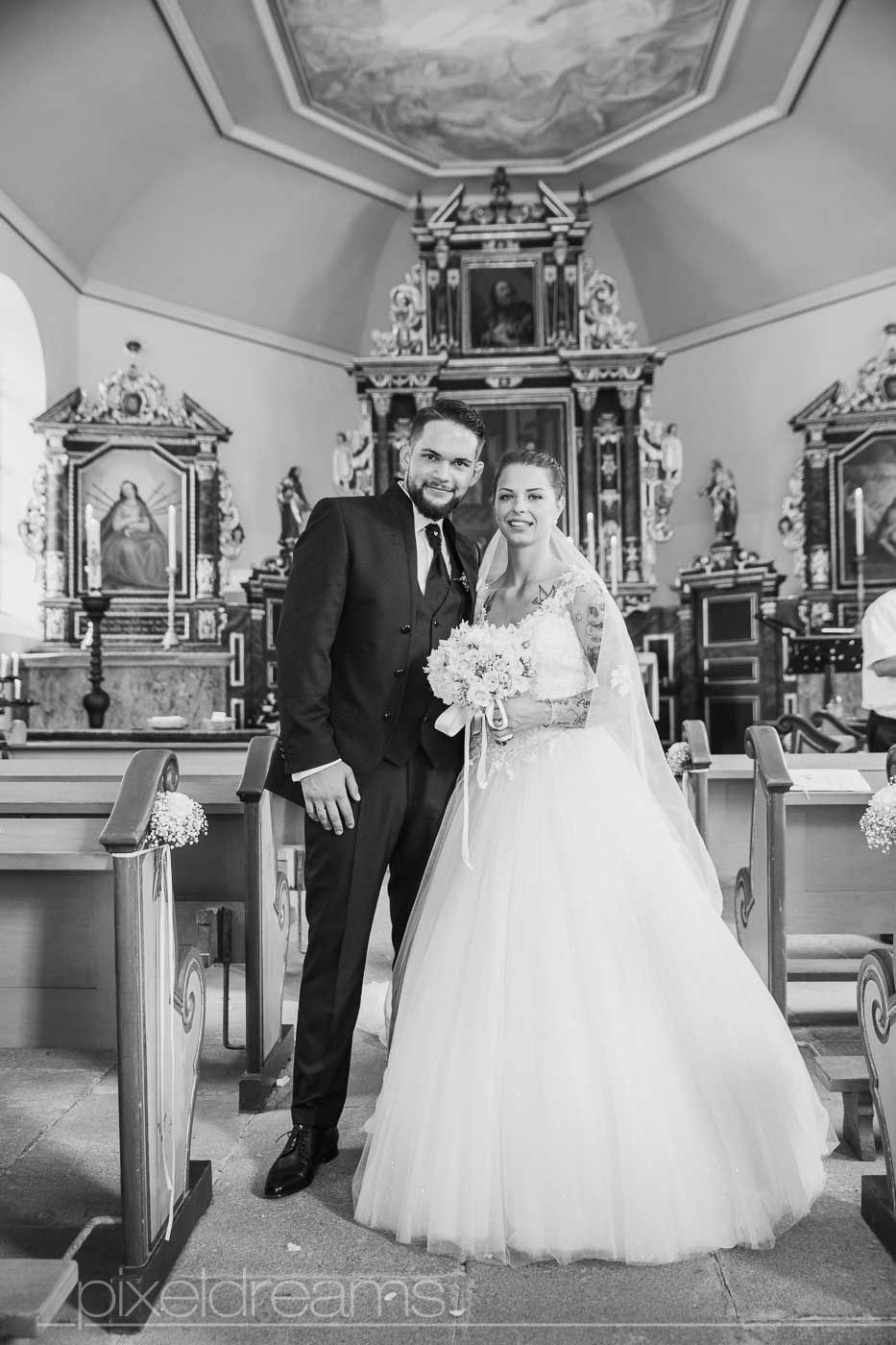 Hochzeit in der Petersberg-Kapelle