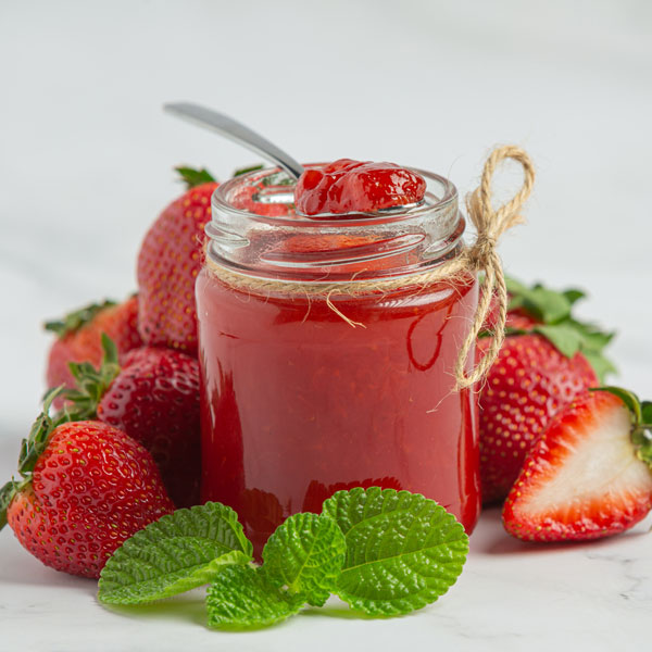 Leckere Selbst gemachte Marmelade Für Hochzeitsgäste Als Gastgeschenk